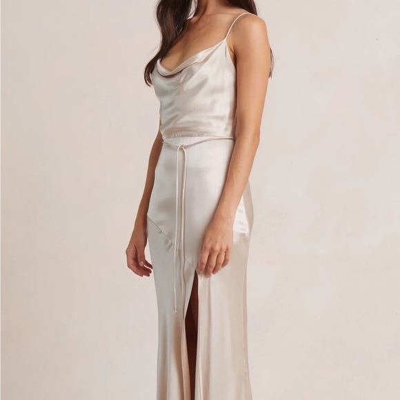 BEC + BRIDGE MOON DANCE MIDI DRESS SIZE AU 8 - Picture 2 of 6